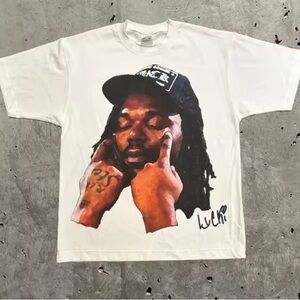 White Graphic Lucki T-Shirt